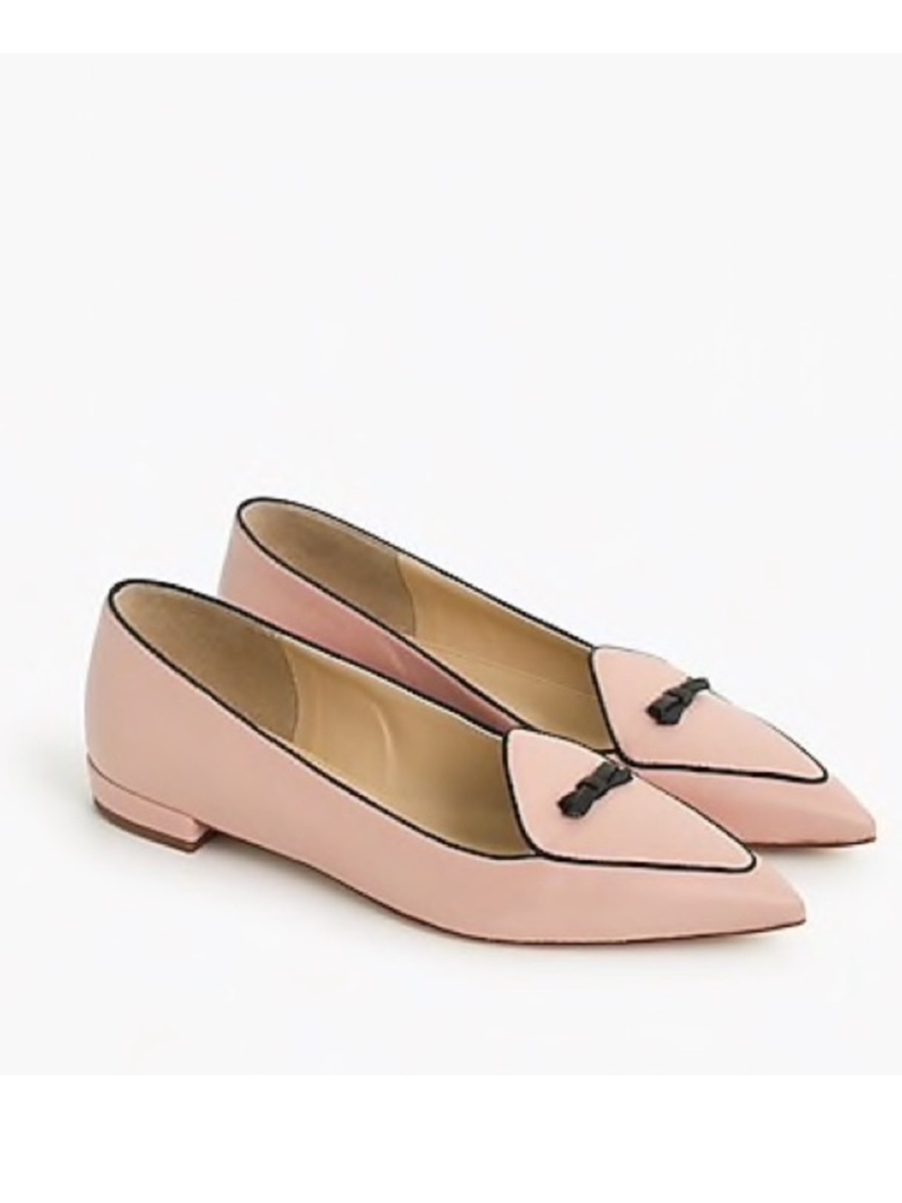 J.Crew Pink Two Tone Pointed Toe Loafer